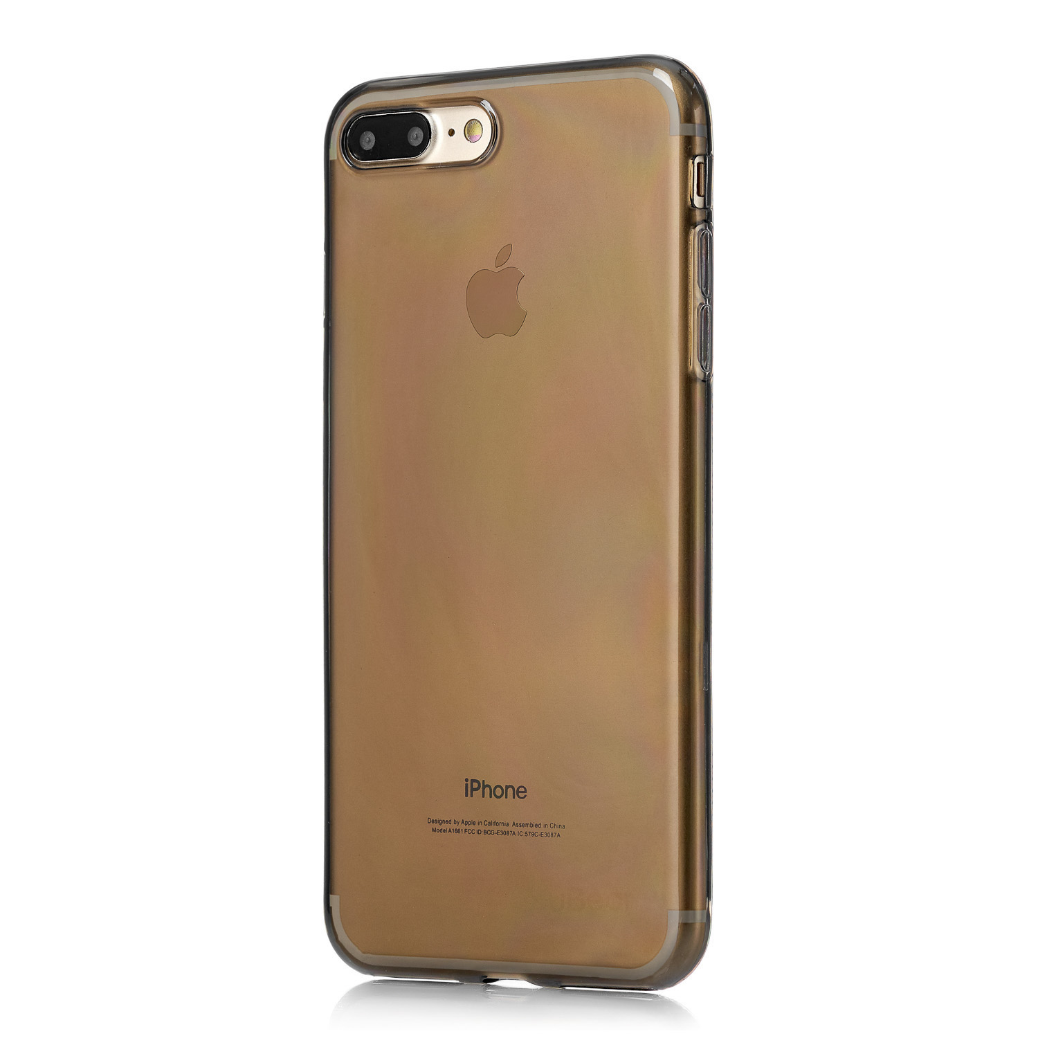 

Чехол uBear для iPhone 8 Plus/7 Plus, полупрозрачный силикон, Серый