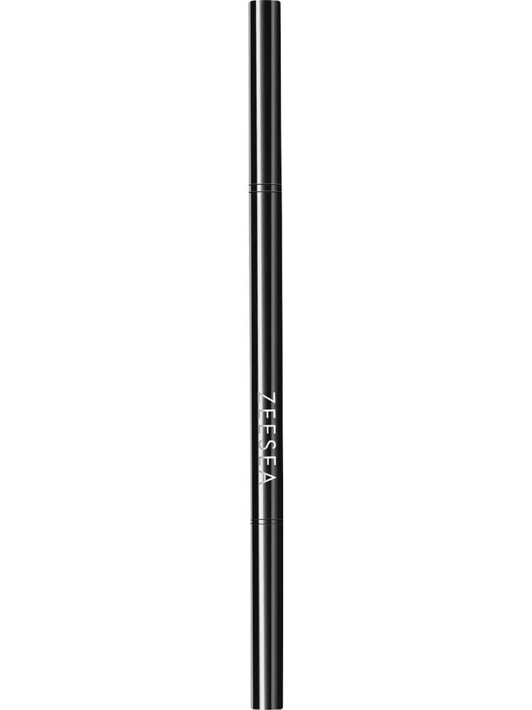 Карандаш для бровей Zeesea Eyebrow Pencil треугольный, с щеточкой тон Темный 0,06 г