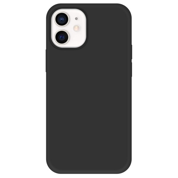 фото Чехол krutoff silicone case для iphone 12 mini (black) 18 ( айфон 12 мини ( чёрный ) )