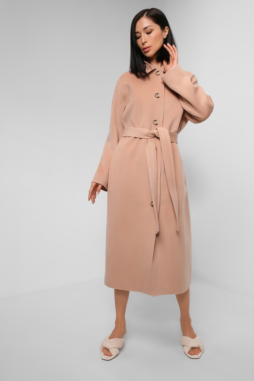 

Пальто женское SABRINA SCALA SS22016169-020 розовое 50, SS22016169-020