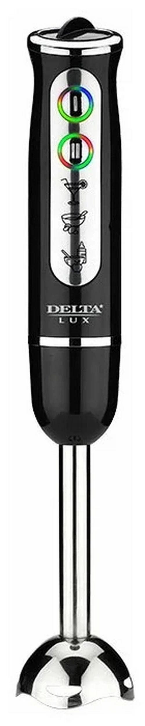 Погружной блендер Delta Lux DL-7039 черный блендер delta lux de 7006b