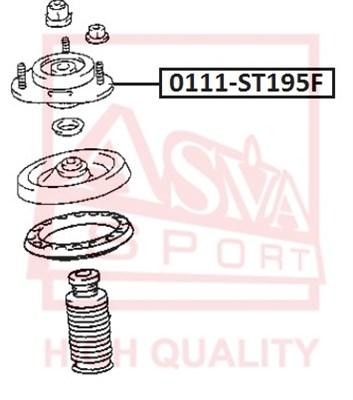 

Опора амортизатора ASVA 0111ST195F