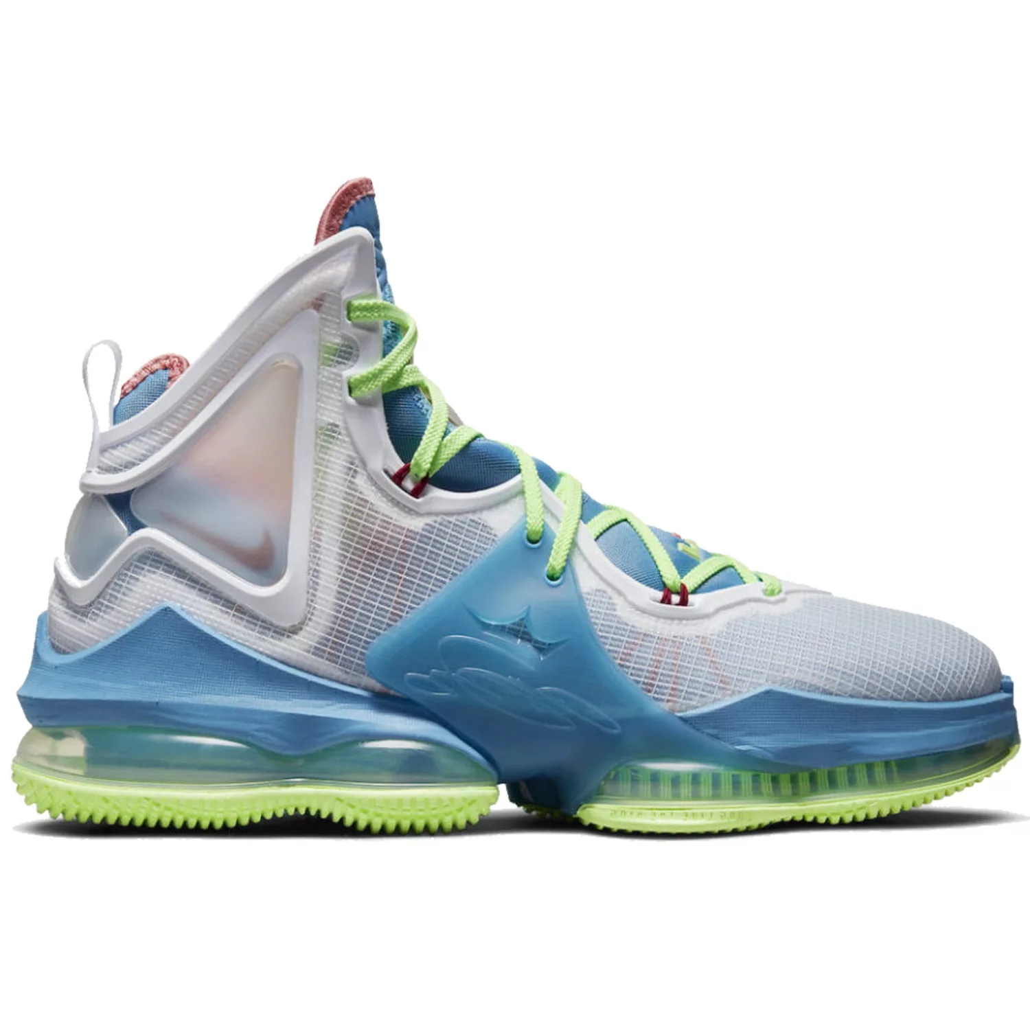 

Кроссовки мужские Nike LEBRON XIX EP голубые 43 EU, Голубой, LEBRON XIX EP