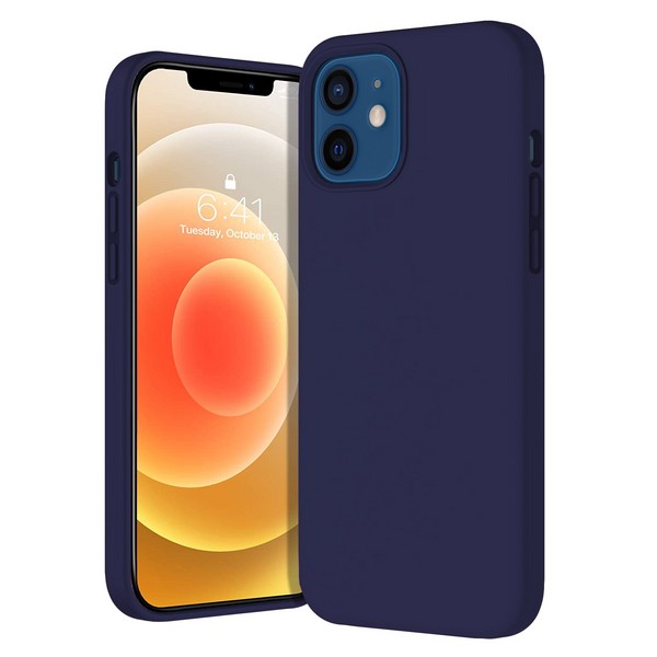 фото Чехол krutoff silicone case для iphone 12 pro max (orange)