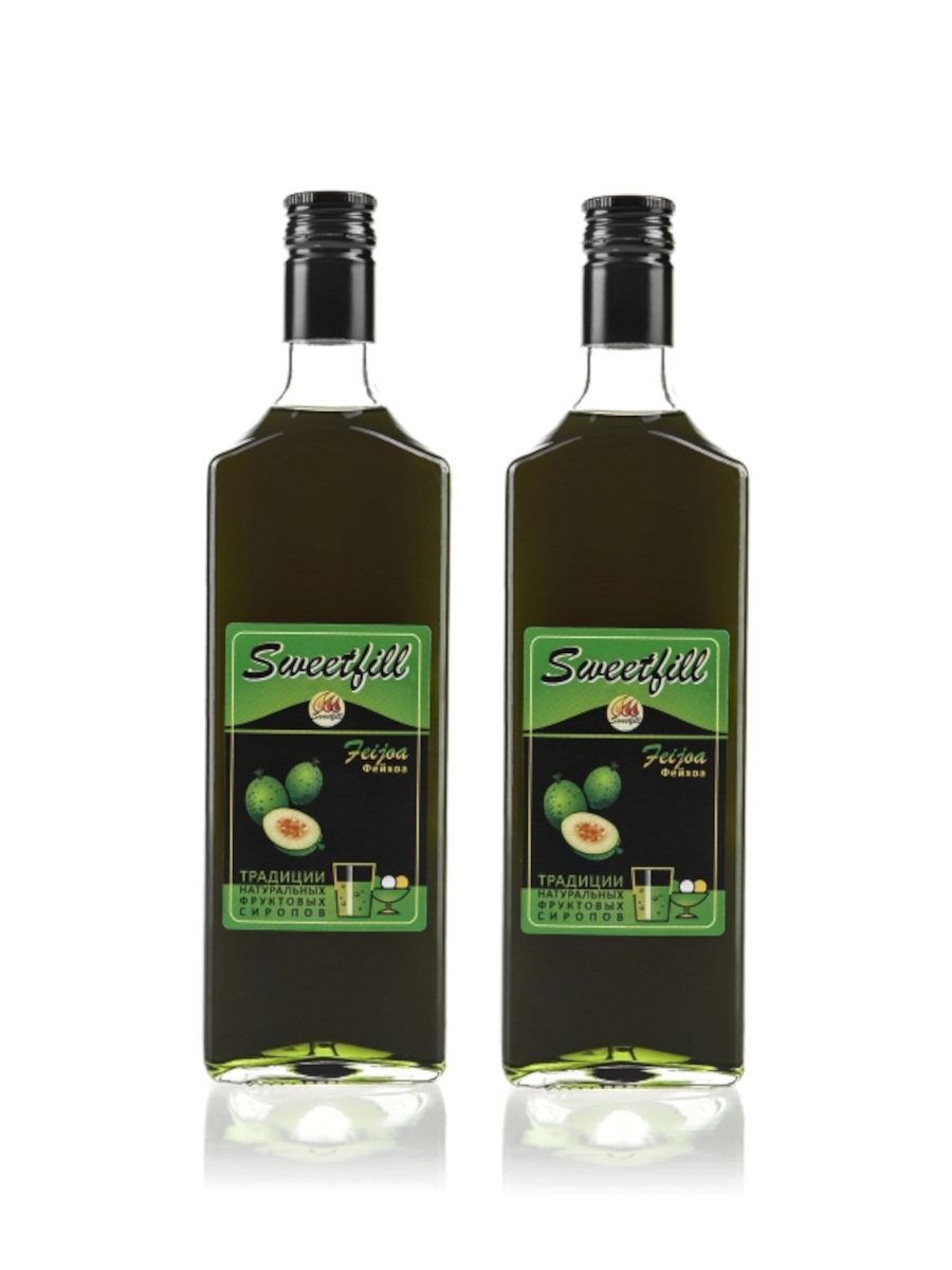

Комплект сиропов Sweetfill Фейхоа, 2 шт по 0,5 л