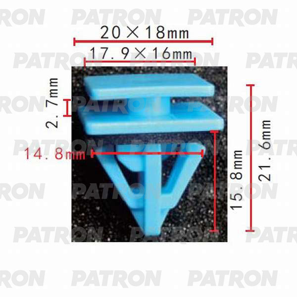 

Клипса Автомобильная PATRON P370384