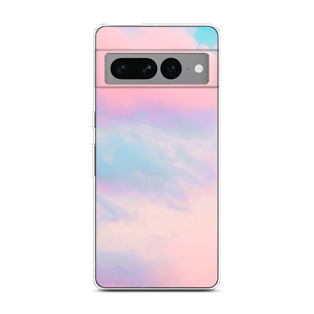 

Чехол Awog на Google Pixel 7 Pro "Розовые облака", Разноцветный