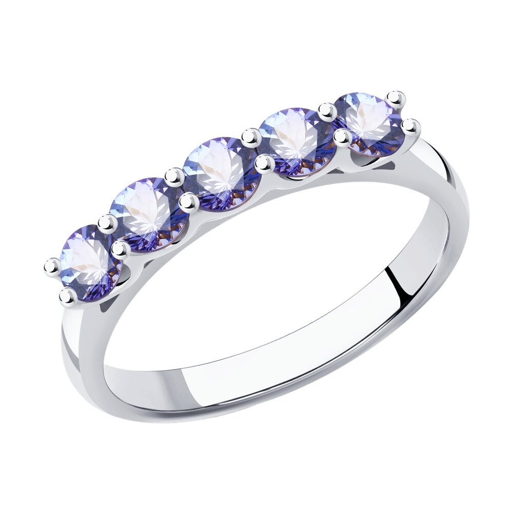

Кольцо из золота р.  SOKOLOV Diamonds 6014334-3, танзанит, 6014334-3