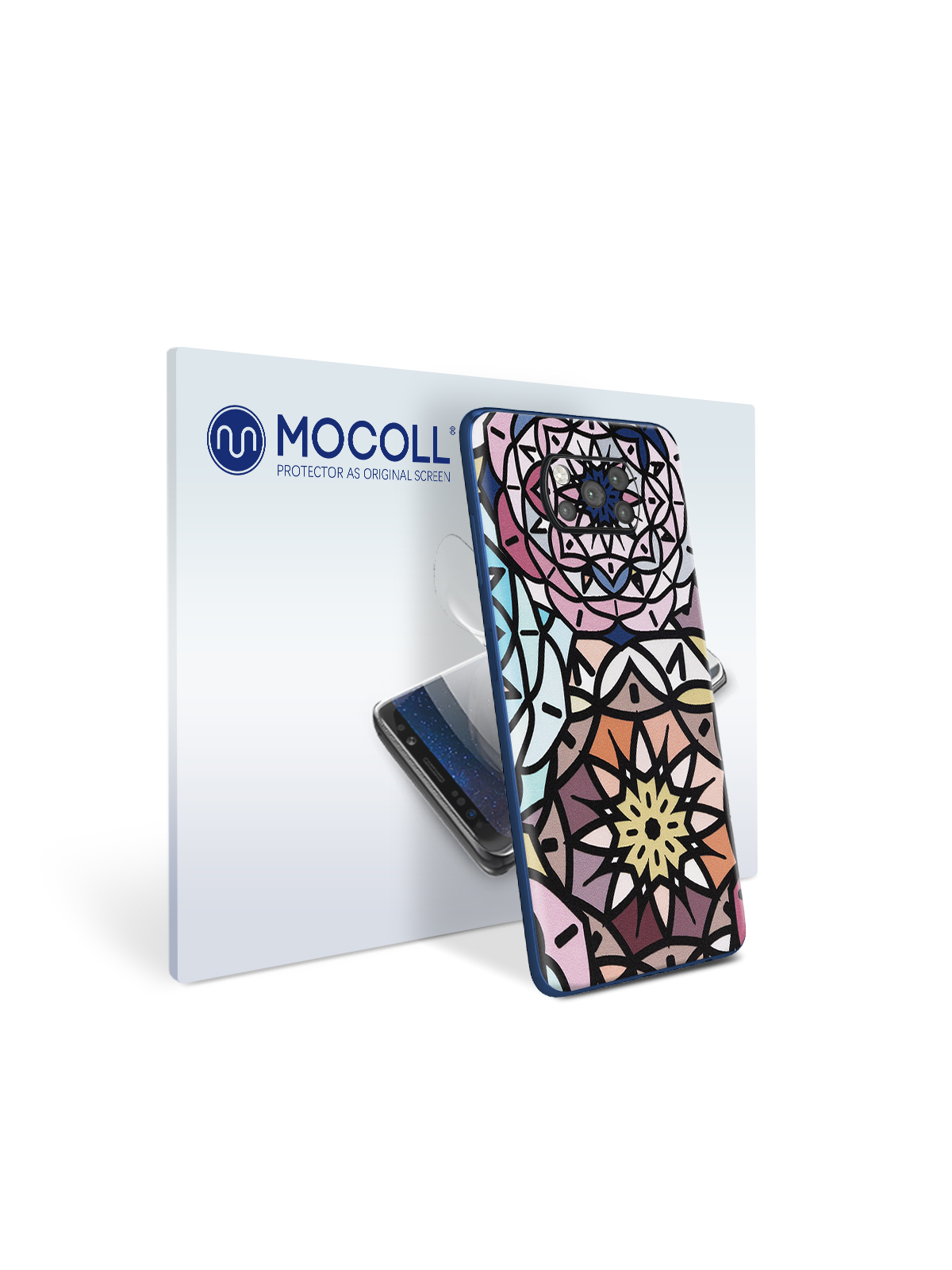 

Пленка защитная MOCOLL для задней панели Xiaomi Poco F3 Богемный узор Сюзане