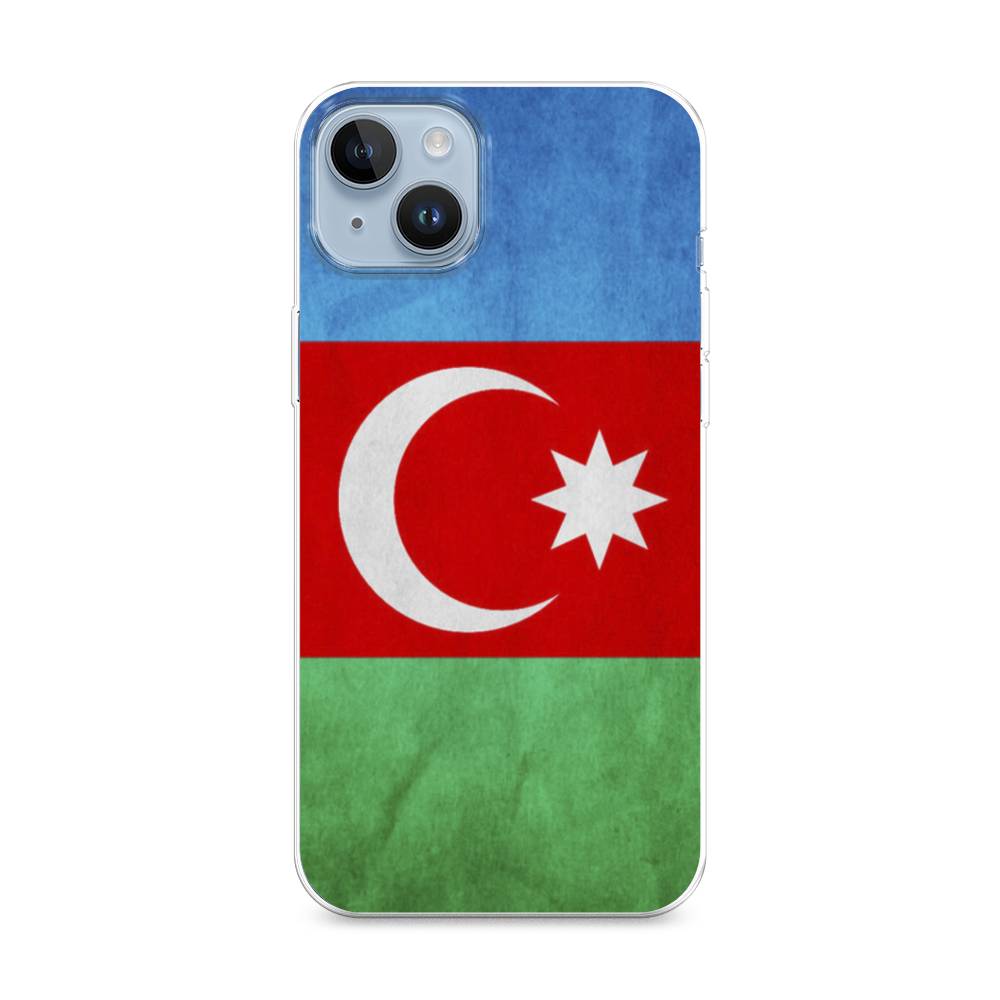 

Чехол Awog на Apple iPhone 14 Plus / Айфон 14 Плюс "Флаг Азербайджана", Разноцветный, 15350-5