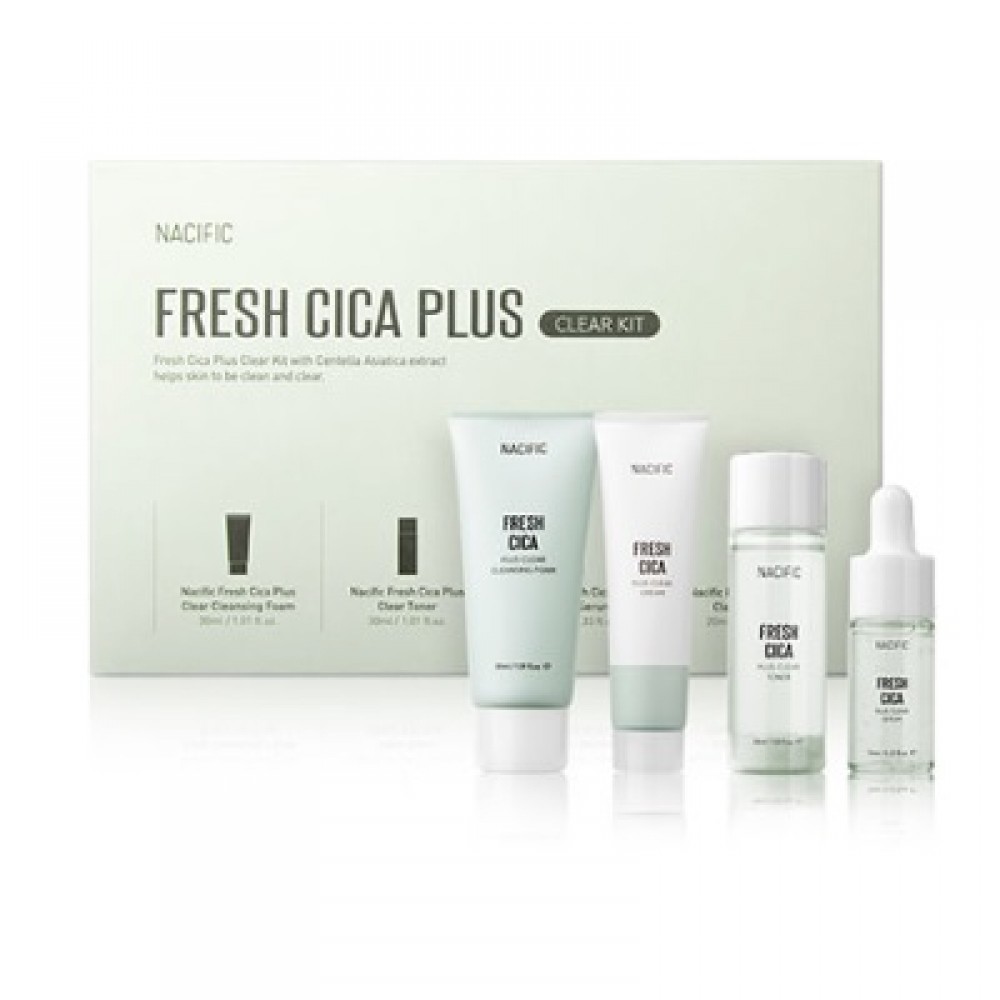 Набор Nacific Fresh Cica Plus Clear Kit
