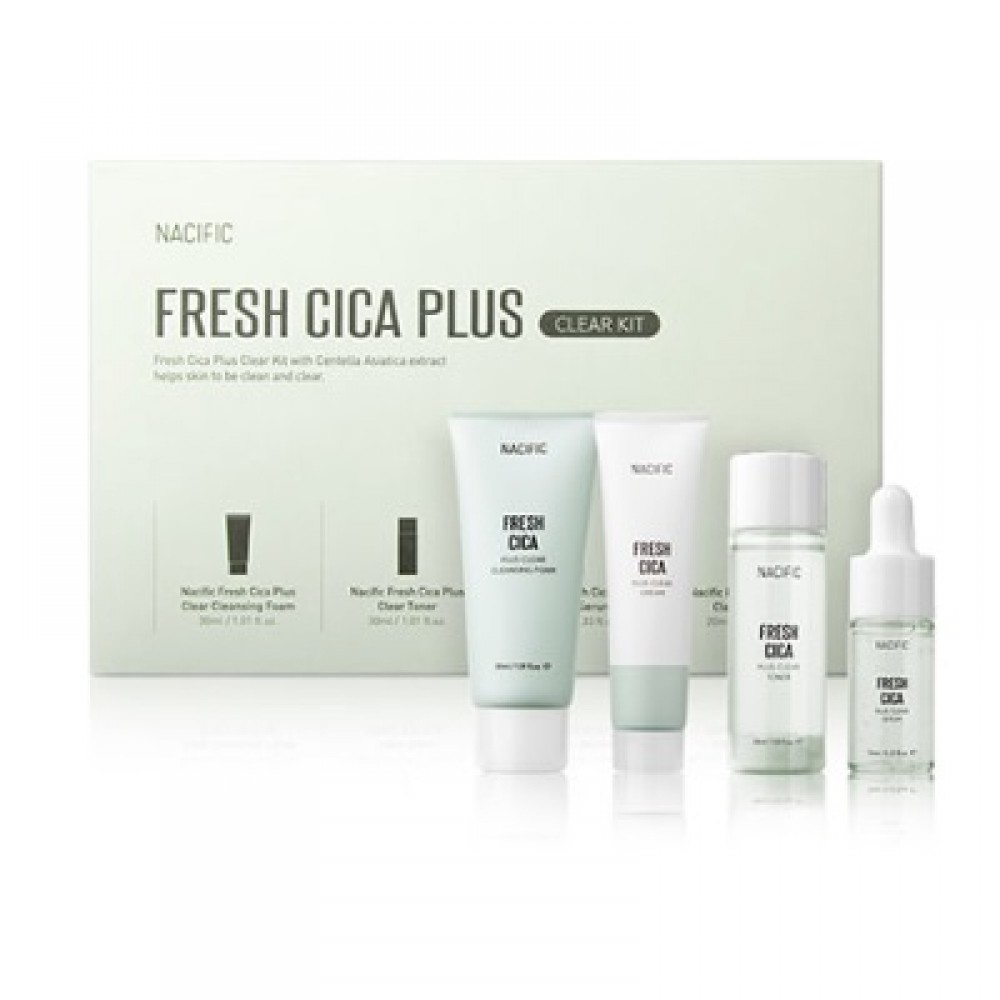 фото Набор nacific fresh cica plus clear kit