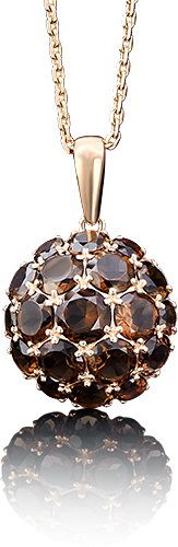 

Кулон из красного золота PLATINA jewelry 03-2277-00-202-1110-46, кварц, 03-2277-00-202-1110-46