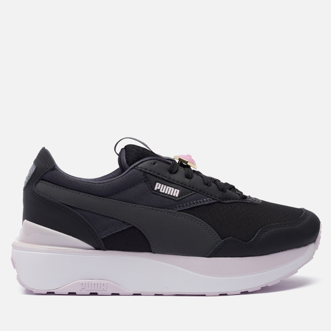 фото Кроссовки женские puma cruise rider crystal galaxy черные 40.5 eu