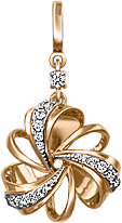 

Подвеска из золота PLATINA jewelry 03-2398-00-401-1110-03, фианит, 03-2398-00-401-1110-03