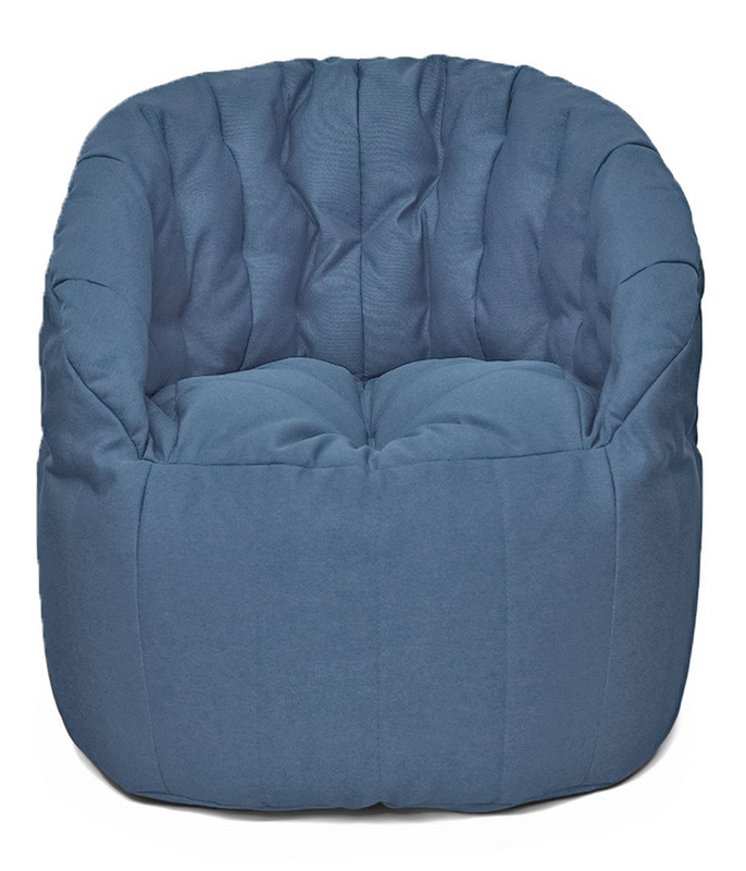 

Кресло мешок Relax Line Ав рогожке Bahama - Denim, Синий