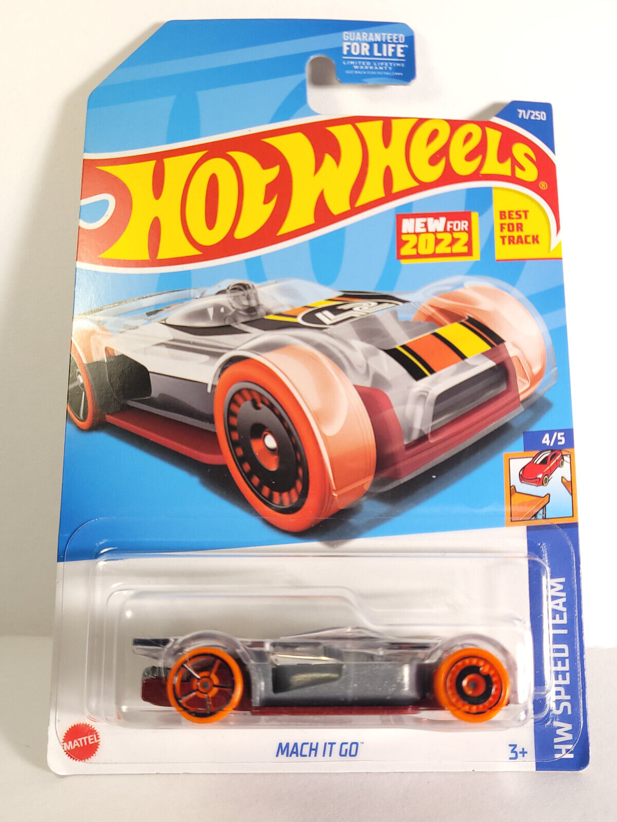 

Машинка Hot Wheels Хот Вилс 71250 Mach it go, HCW90-R521, Красный;черный