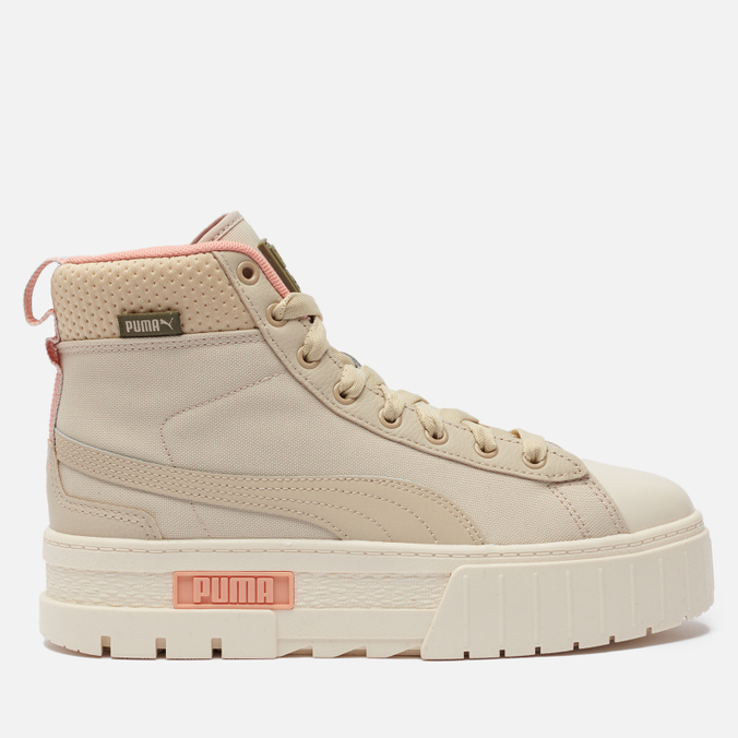 фото Кроссовки женские puma mayze mid safari бежевые 37.5 eu