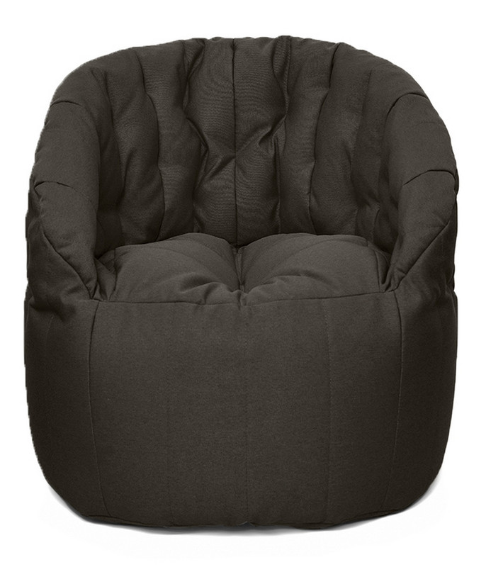 

Кресло мешок Relax Line А в рогожке Bahama - Dark Brown, Коричневый