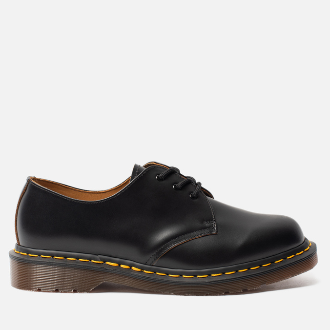 

Полуботинки мужские Dr. Martens 1461 Vintage Quillon черные 44 EU, 1461 Vintage Quillon