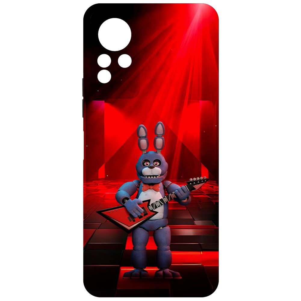 

Чехол-накладка Krutoff Case ФНАФ - Бонни с гитарой для INFINIX Note 12 NFC (G88) черный