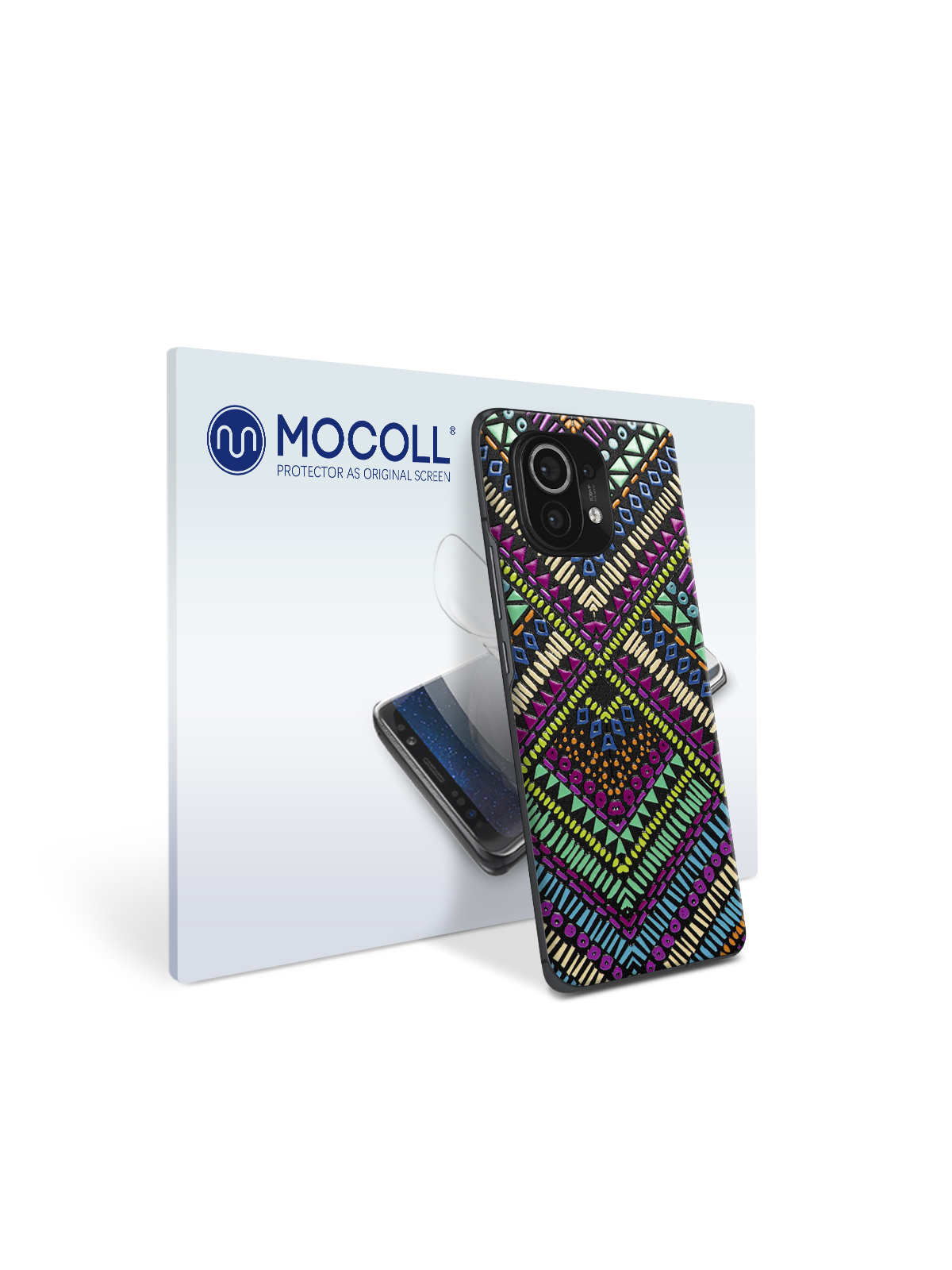 

Пленка защитная MOCOLL для задней панели Xiaomi Mi 11Pro Богемный узор Бохо