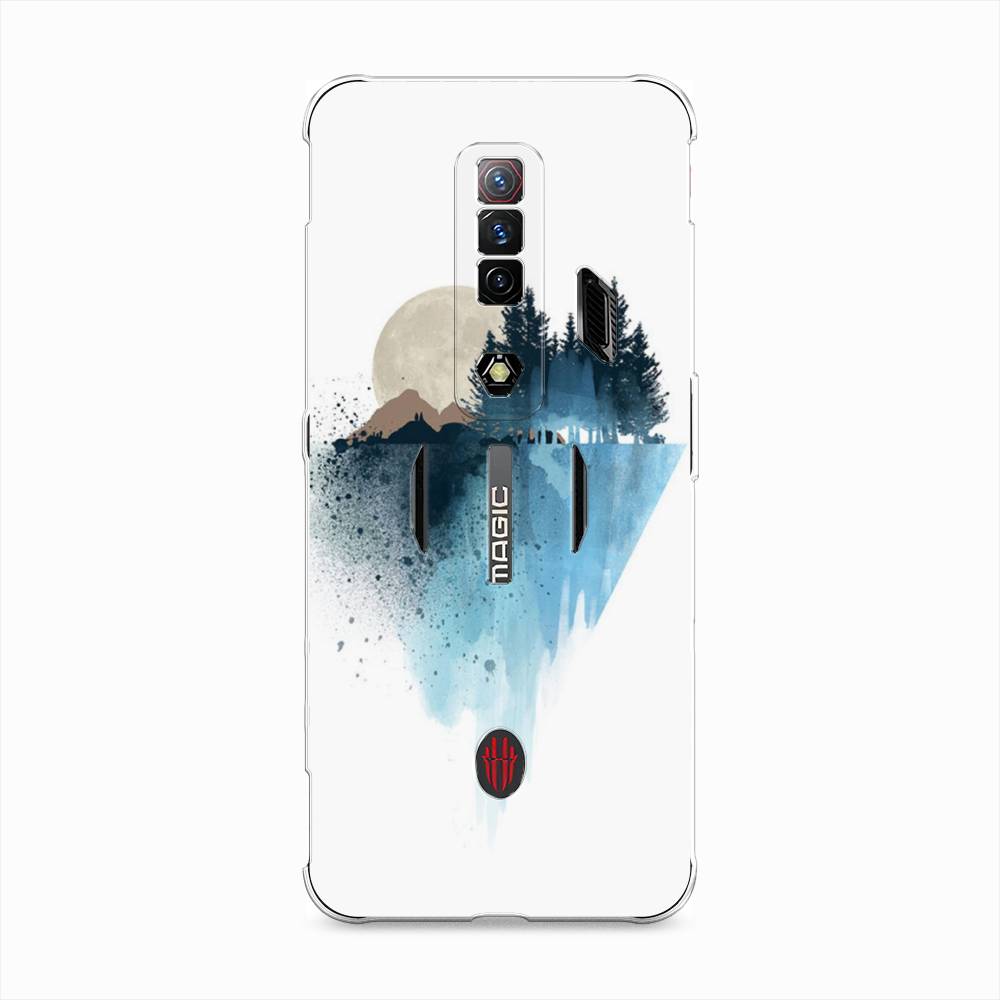 

Чехол Awog на ZTE Nubia Red Magic 7S / ЗТЕ Нубия Ред Мэджик 7С "Горы 5", Разноцветный, 136350-4