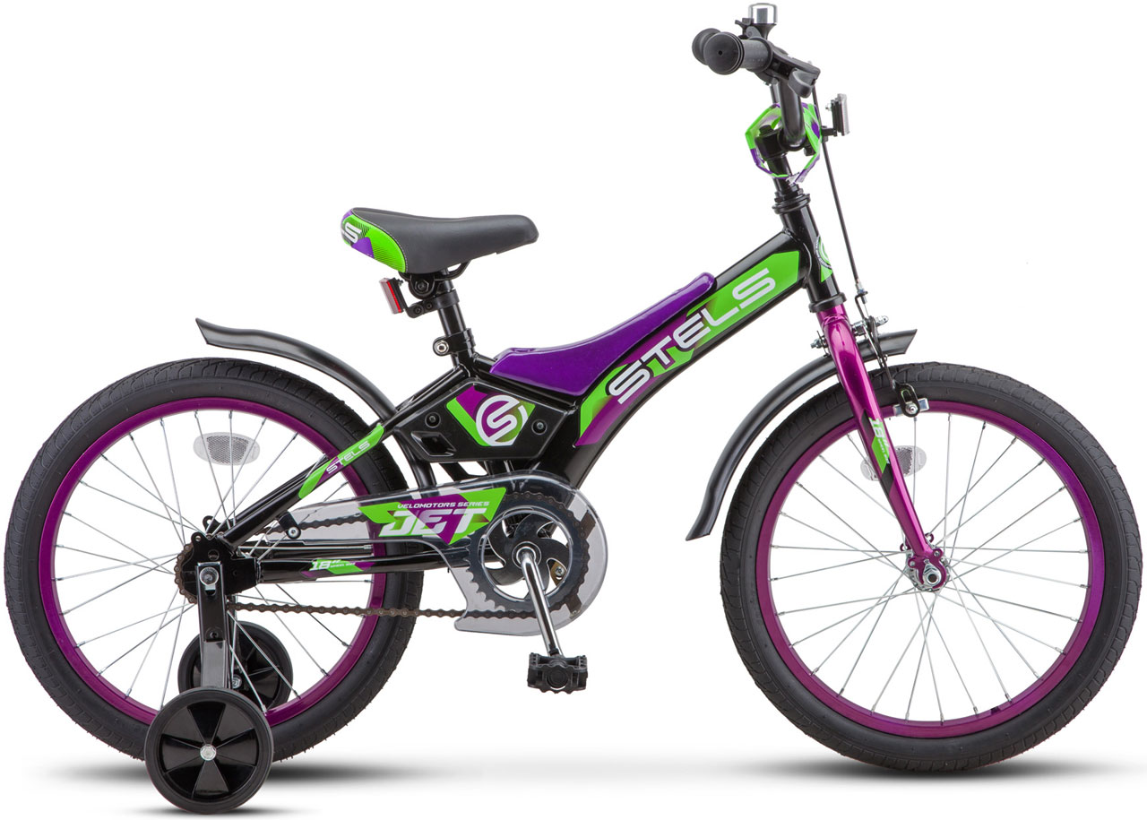 Велосипед детский STELS Jet 18 2023 фиолетовый