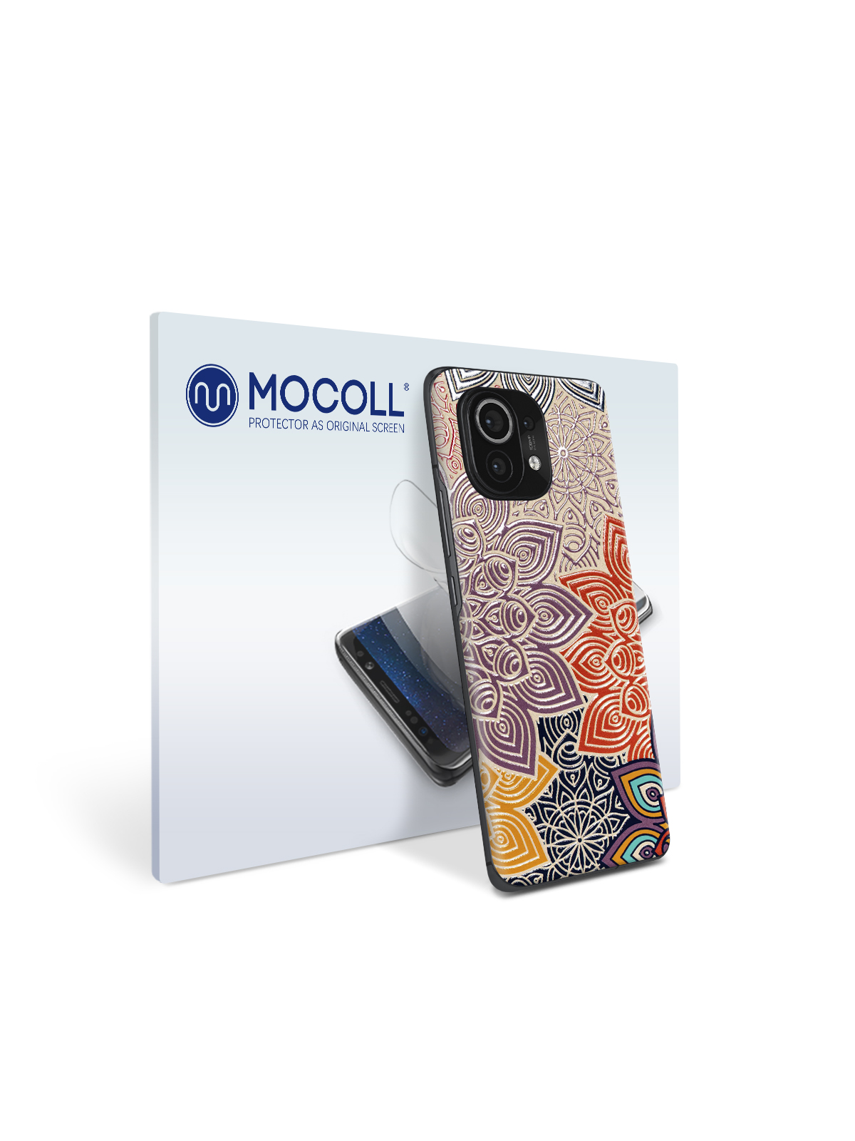 

Пленка защитная MOCOLL для задней панели Xiaomi Mi 11Lite Богемный узор Мандала