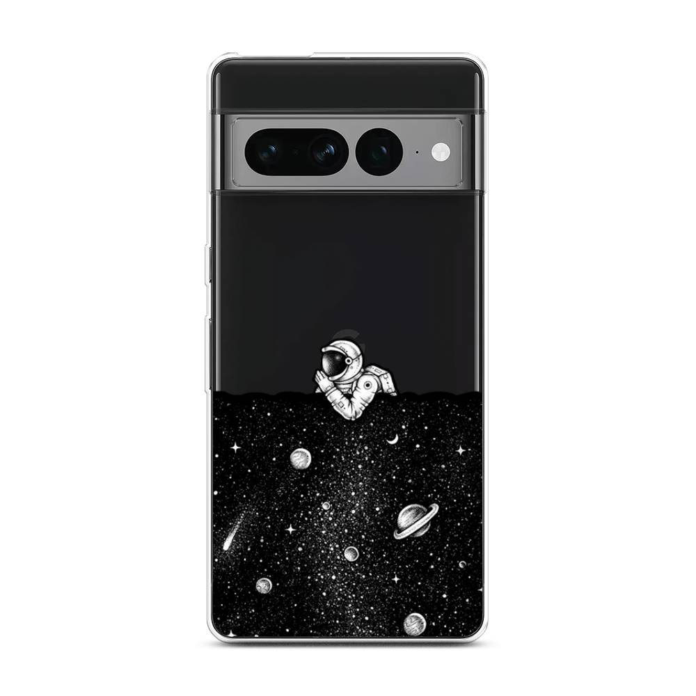 

Чехол Awog на Google Pixel 7 Pro "Космический сон", Белый;прозрачный;черный