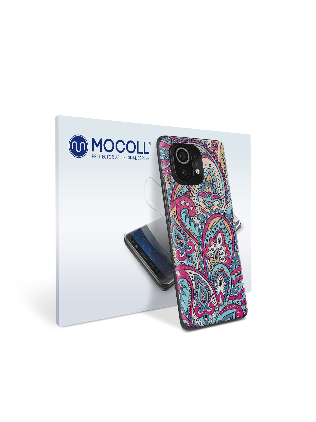 

Пленка защитная MOCOLL для задней панели Xiaomi Mi 11Lite Богемный узор Пейсли