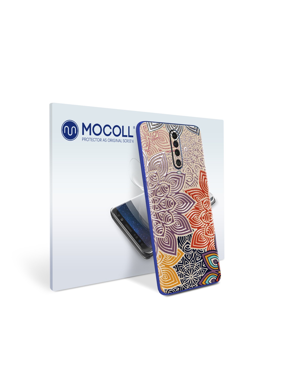 

Пленка защитная MOCOLL для задней панели Xiaomi Poco X2 Богемный узор Мандала