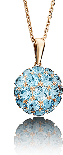 

Кулон из красного золота PLATINA jewelry 03-2277-00-201-1110-46, топаз, 03-2277-00-201-1110-46