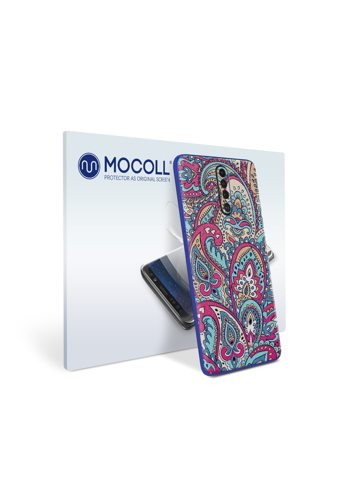 

Пленка защитная MOCOLL для задней панели Xiaomi Poco X2 Богемный узор Пейсли