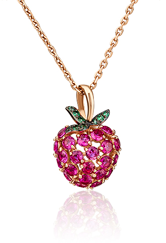 

Кулон из красного золота PLATINA jewelry 03-2355-00-404-1110-24, фианит, 03-2355-00-404-1110-24