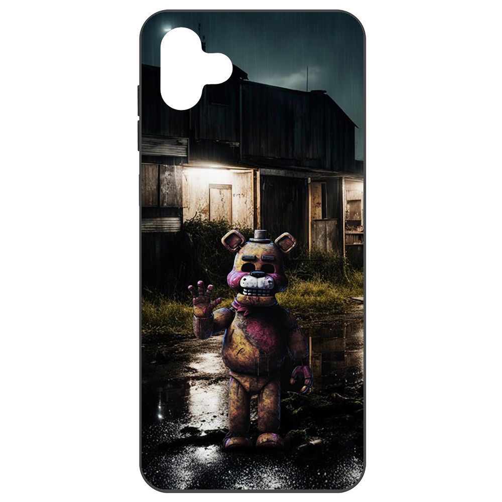 

Чехол-накладка Krutoff Case ФНАФ - Фредди под дождем для Samsung Galaxy M04 (M045) черный