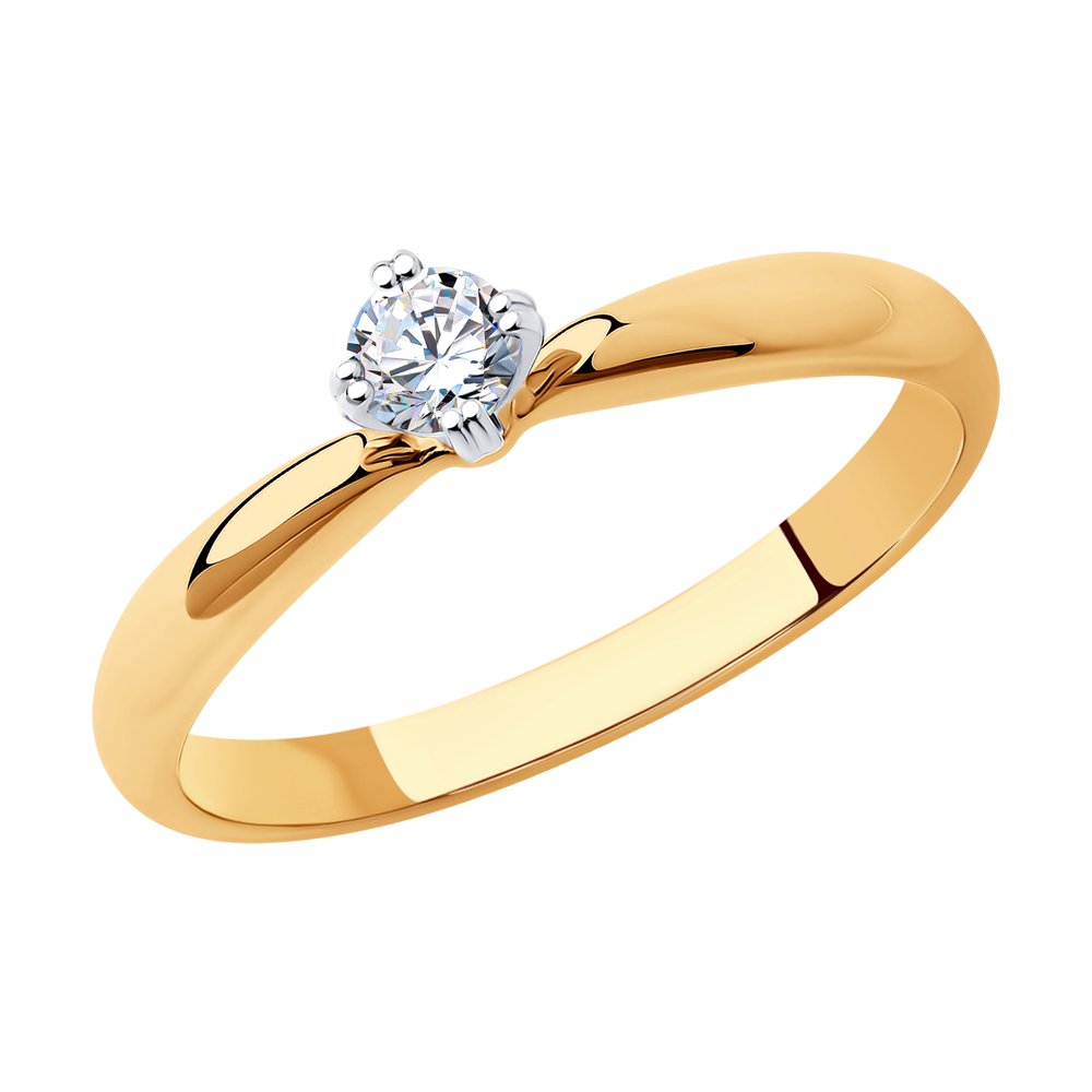 

Кольцо из золота р. , SOKOLOV Diamonds 1012167, бриллиант, 1012167