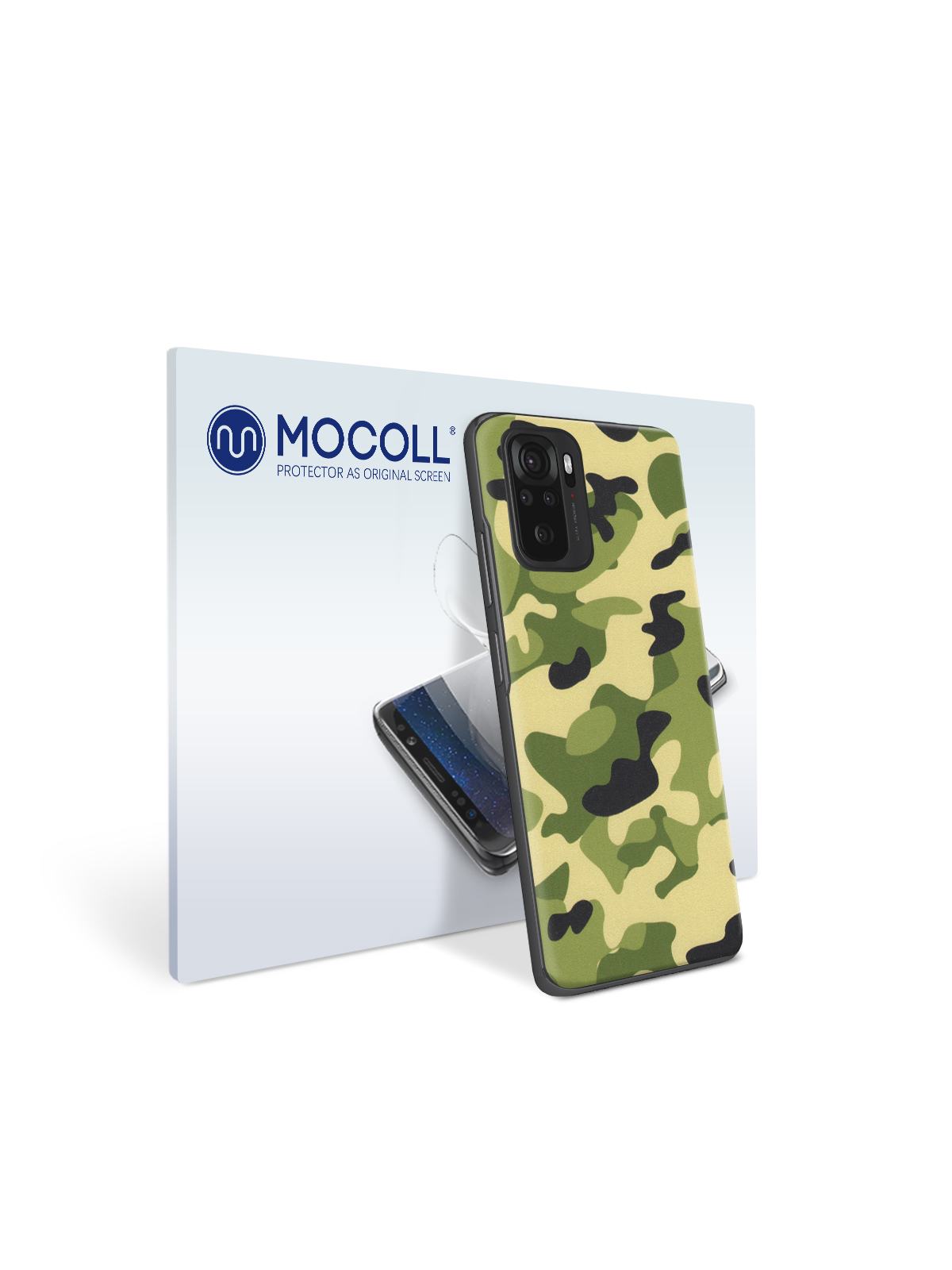 

Пленка защитная MOCOLL для задней панели Xiaomi Redmi Note 9T Хаки Зеленый