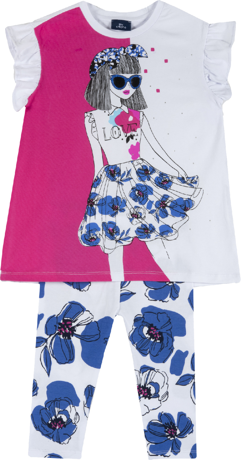 

Комплект одежды Chicco 09076954128086 цв. синий р. 128, 9076954