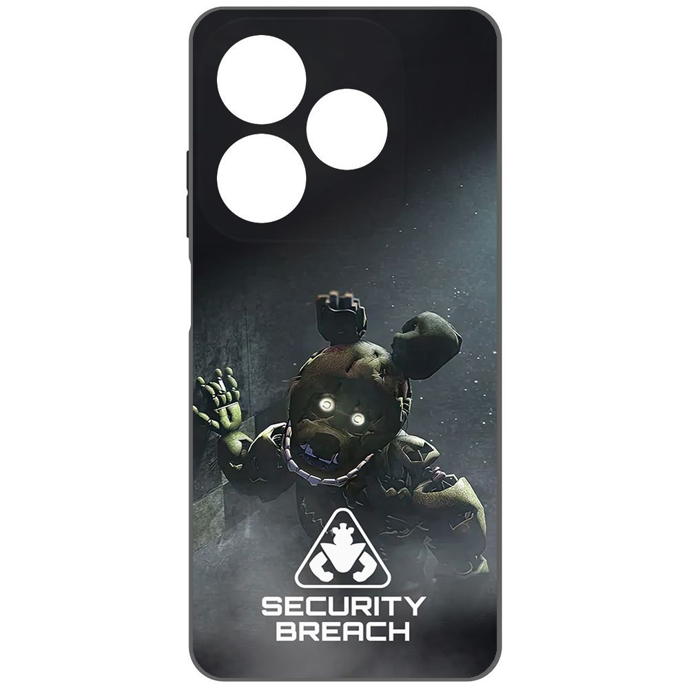 

Чехол-накладка Krutoff Case ФНАФ - Нарушение безопасности для INFINIX Smart 8 Pro черный