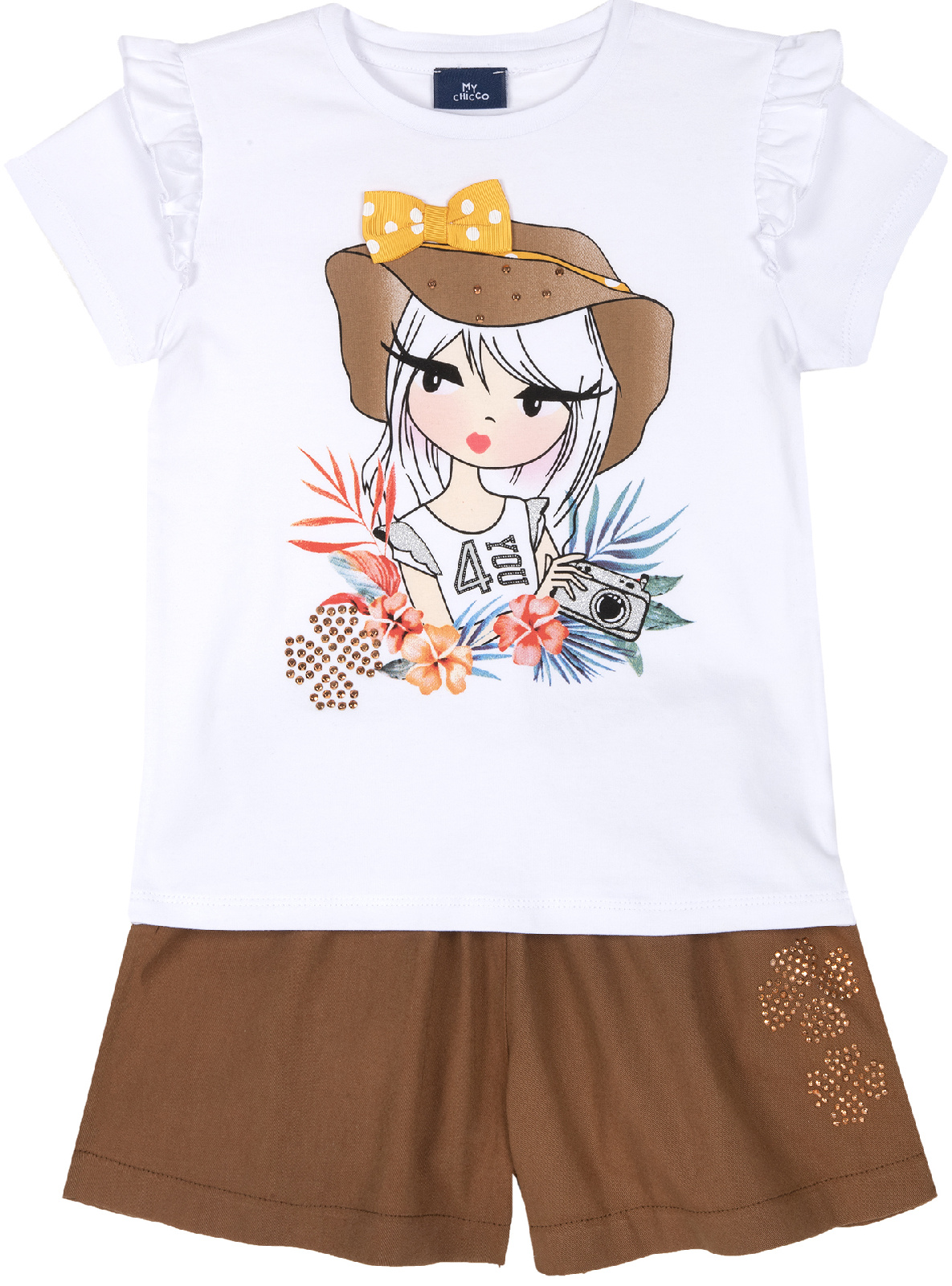 

Комплект одежды Chicco 09076961092066 цв. коричневый р. 92, 9076961