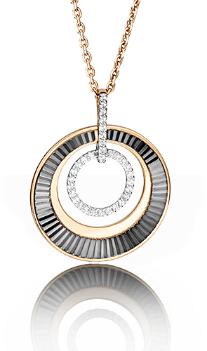 

Подвеска из белого золота/красного золота PLATINA jewelry 03-2428-00-401-1111-32, фианит, 03-2428-00-401-1111-32