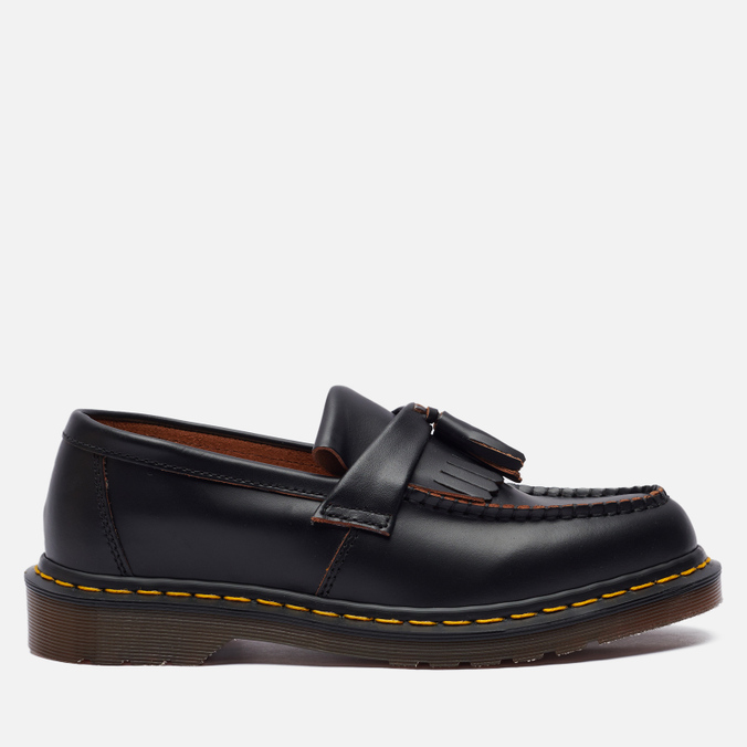 фото Мокасины мужские dr. martens vintage adrian tassel черные 44 eu