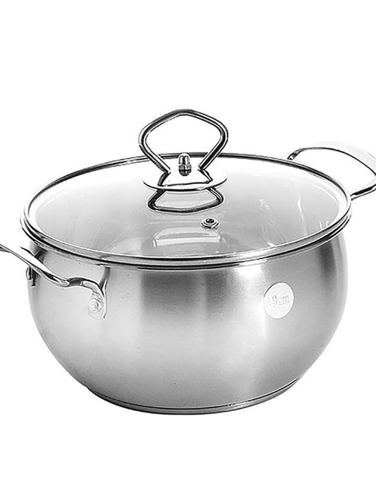 

Кастрюля с крышкой Mayer&boch, нержавеющая сталь, 2,3 л, Серебристый