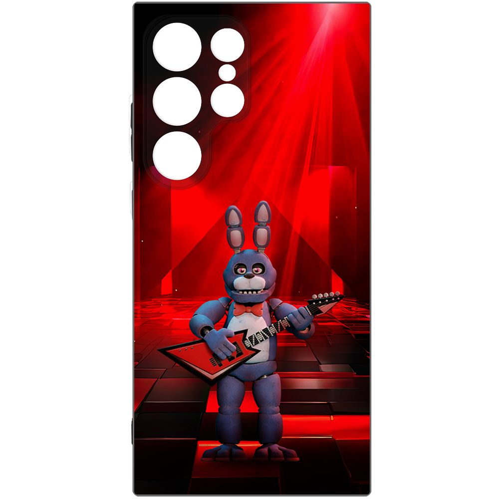 

Чехол-накладка Krutoff Case ФНАФ - Бонни с гитарой для Samsung Galaxy S24 Ultra черный
