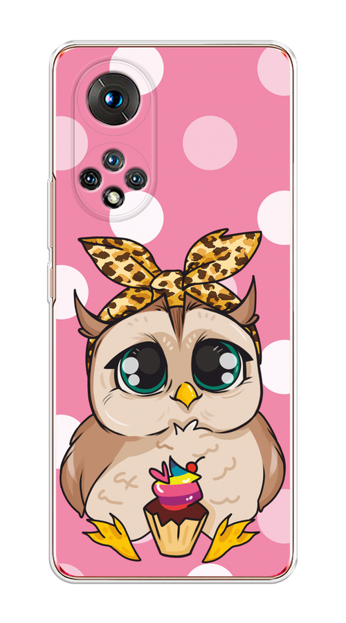 

Чехол на Honor 50/Nova 9 "Милая совушка на розовом", Розовый;бежевый;коричневый, 6106150-1