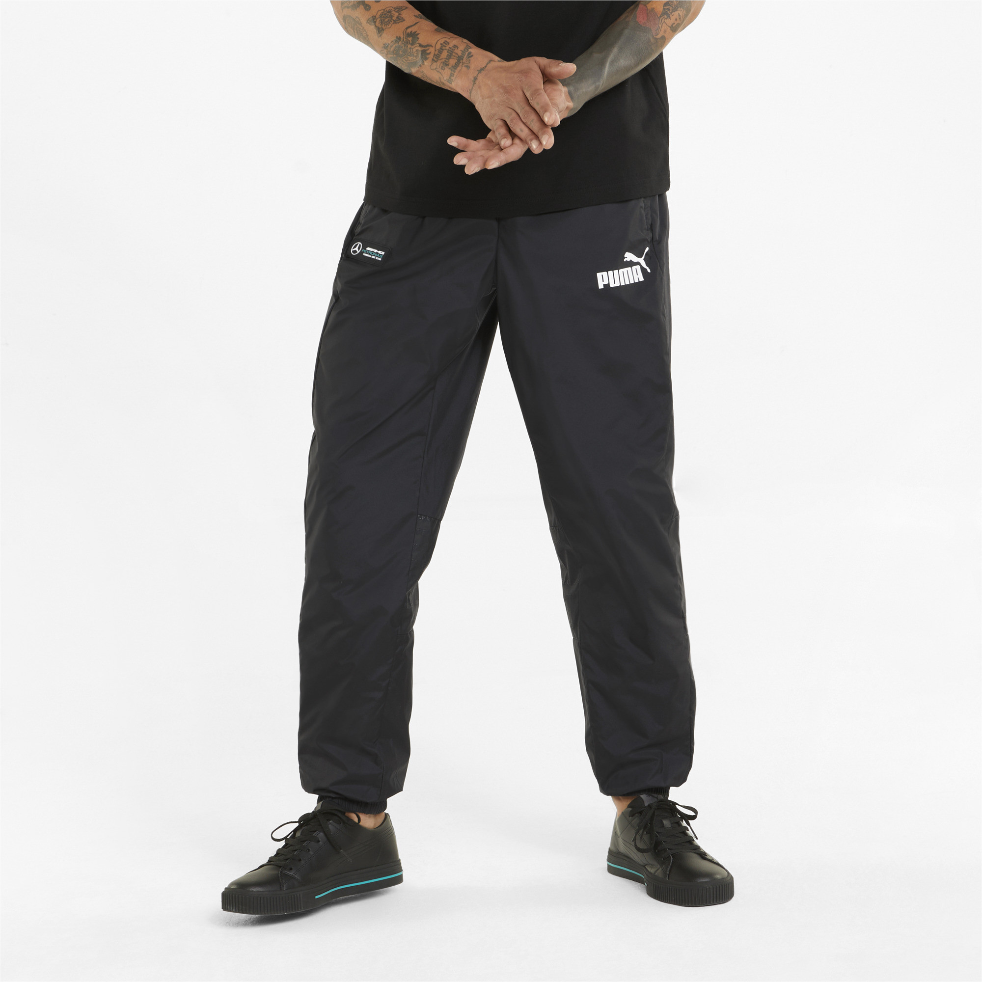 фото Спортивные брюки мужские puma mercedes f1 sds men's pants черные s