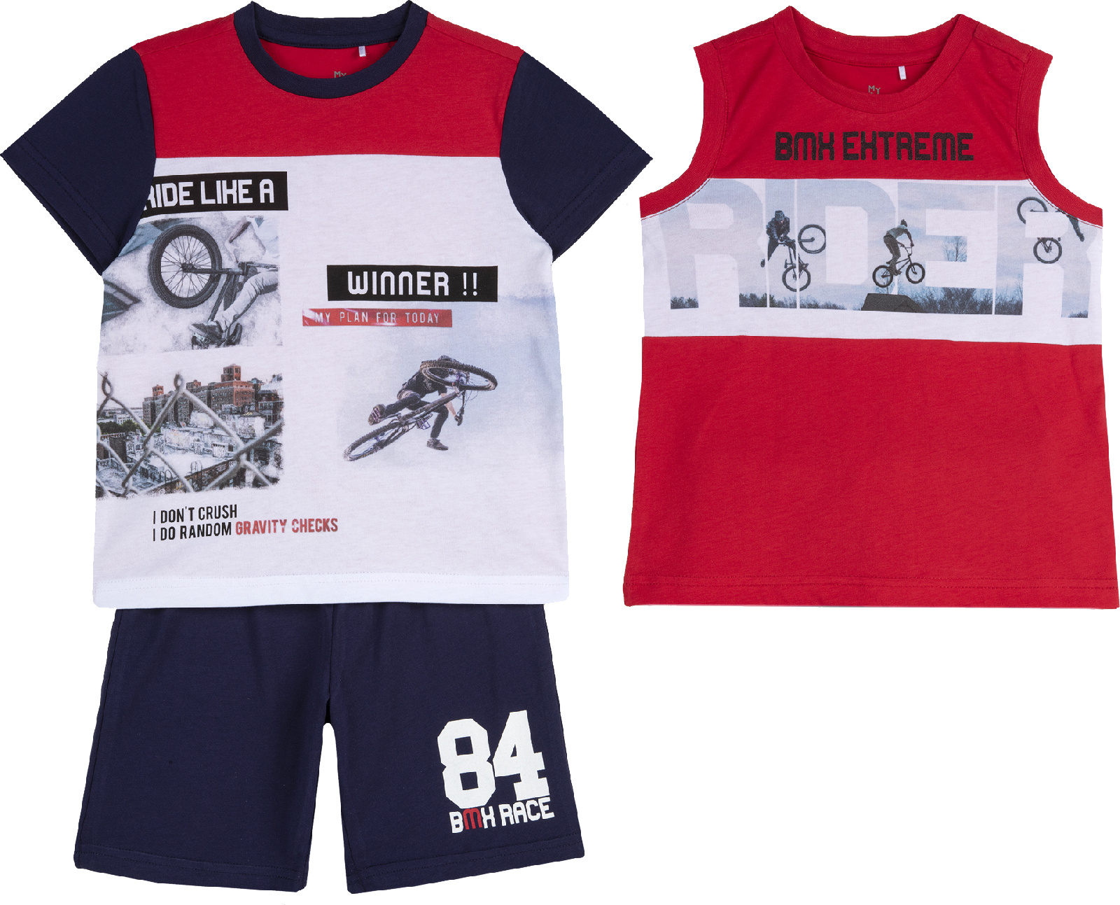 

Комплект одежды Chicco 09076973116071 цв. красный р. 116, 9076973