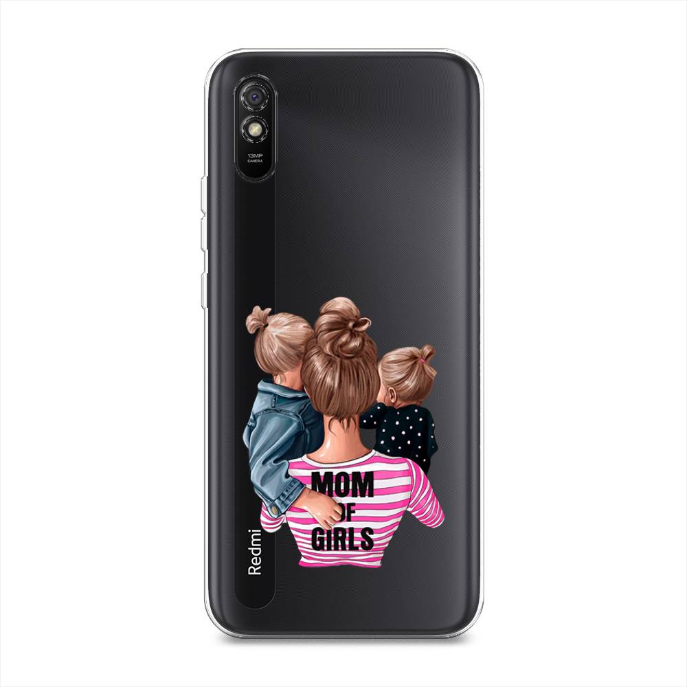 

Чехол Awog на Xiaomi Redmi 9A "Mom of Girls", Разноцветный, 38950-6