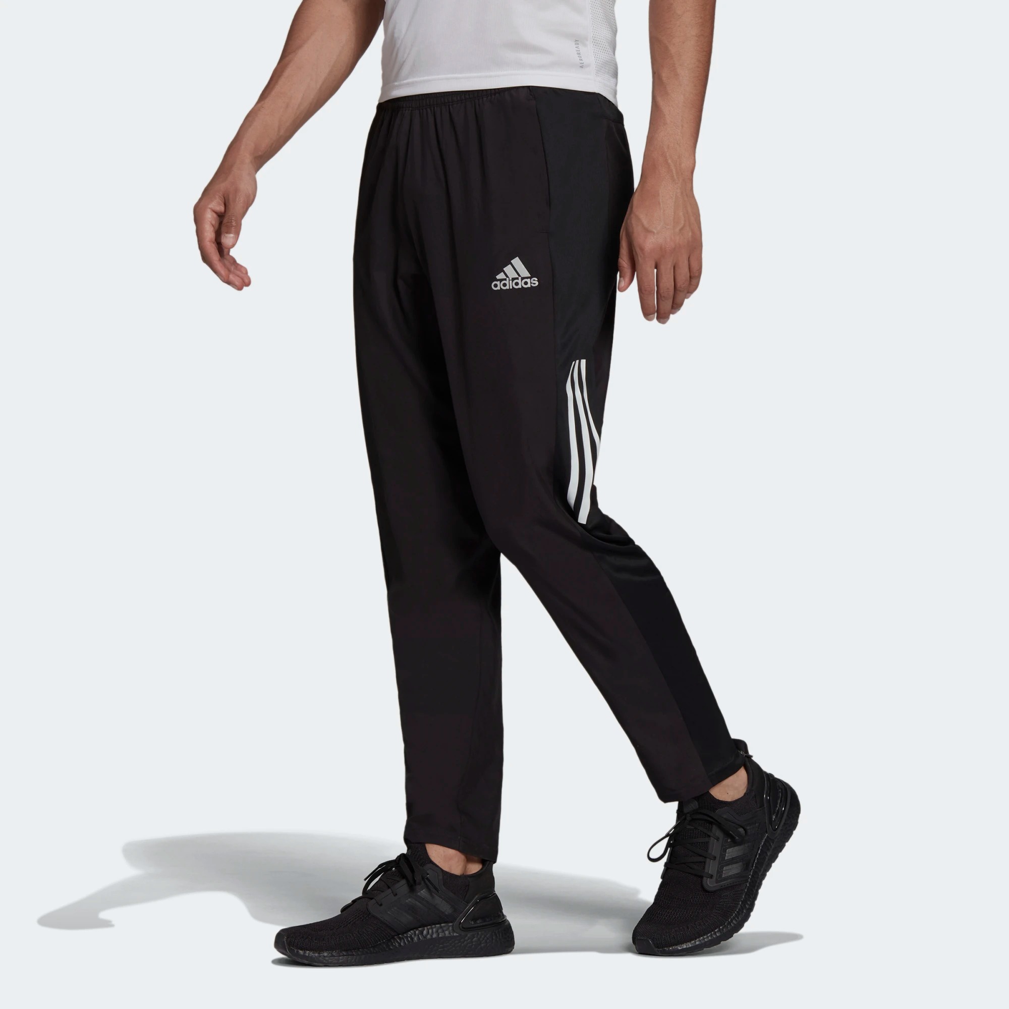 фото Спортивные брюки мужские adidas astro pant wind черные 2xl